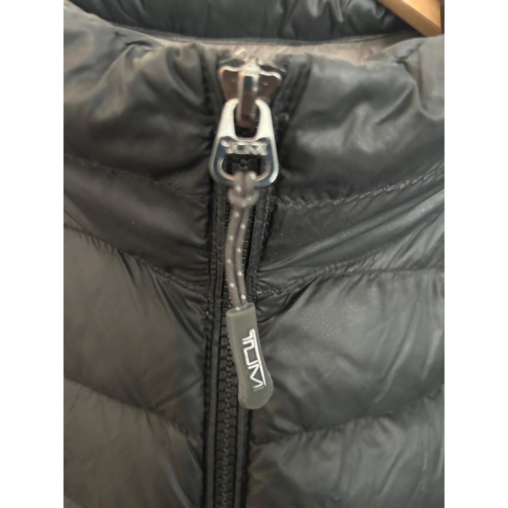 Tumi Black Packable Down Puffer Jacket Women Full… - image 3